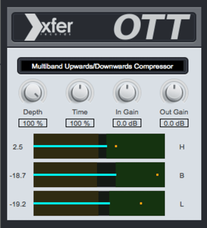 OTT by Xfer Records Free vst plugins