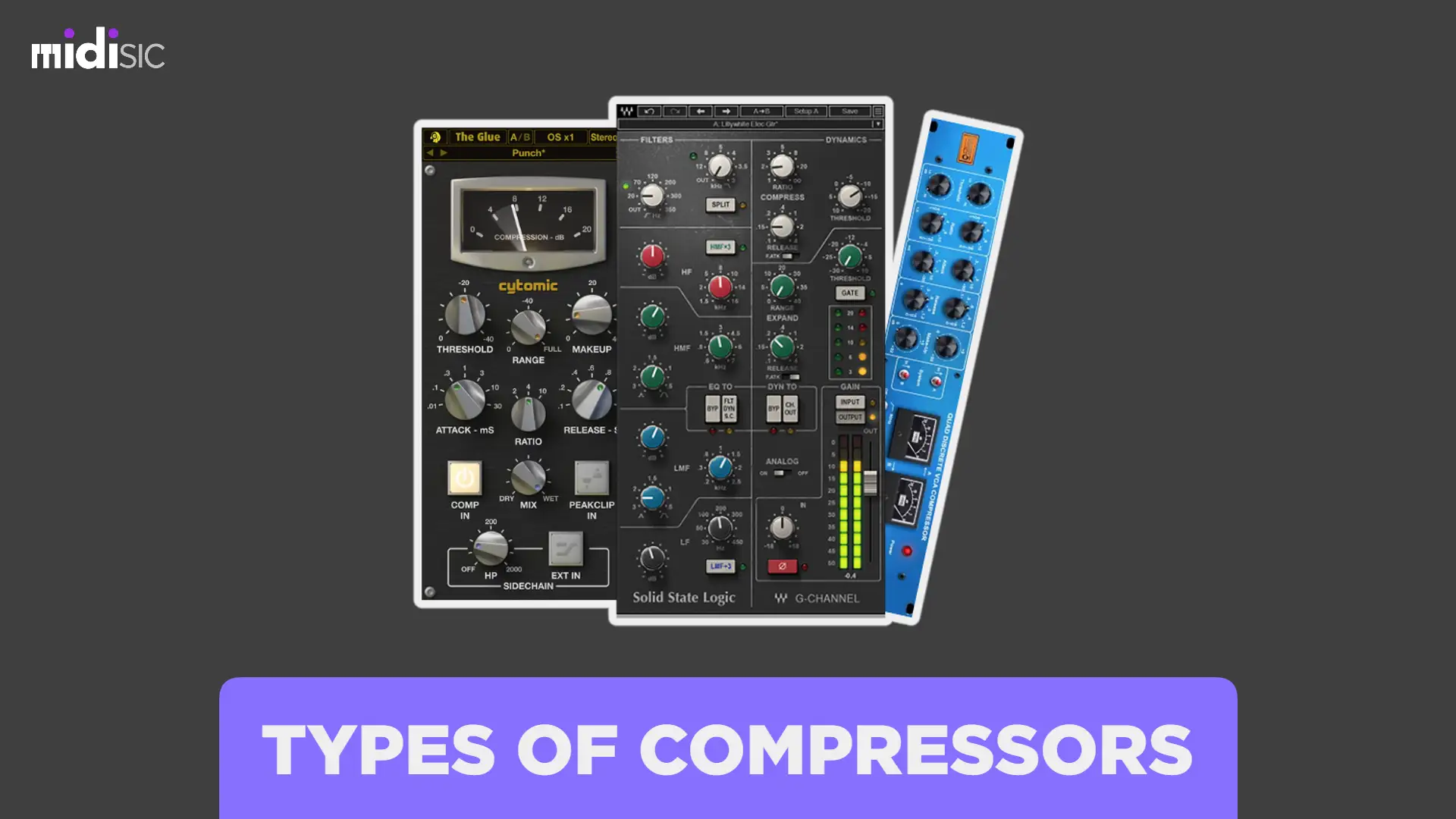 Read more about the article Types of Audio Compressors and When are They Used in Mixing